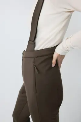 Pantalon de ski déperlant - Marron grain de café — photo 3