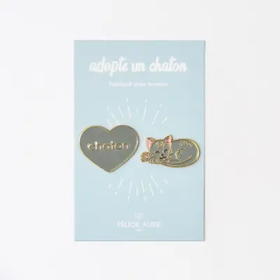 Pin's duo (au choix) – Félicie Aussi — photo 3