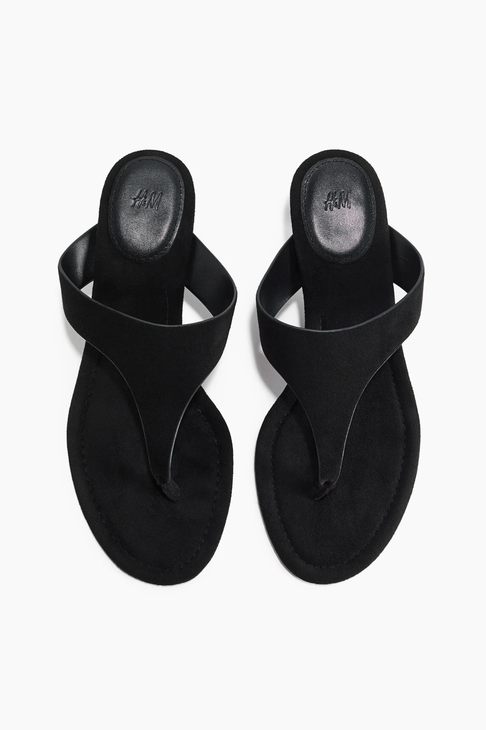 Sandales à talon kitten heel - Noir