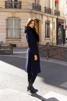 Angelina Faux Fur Coat — photo 5