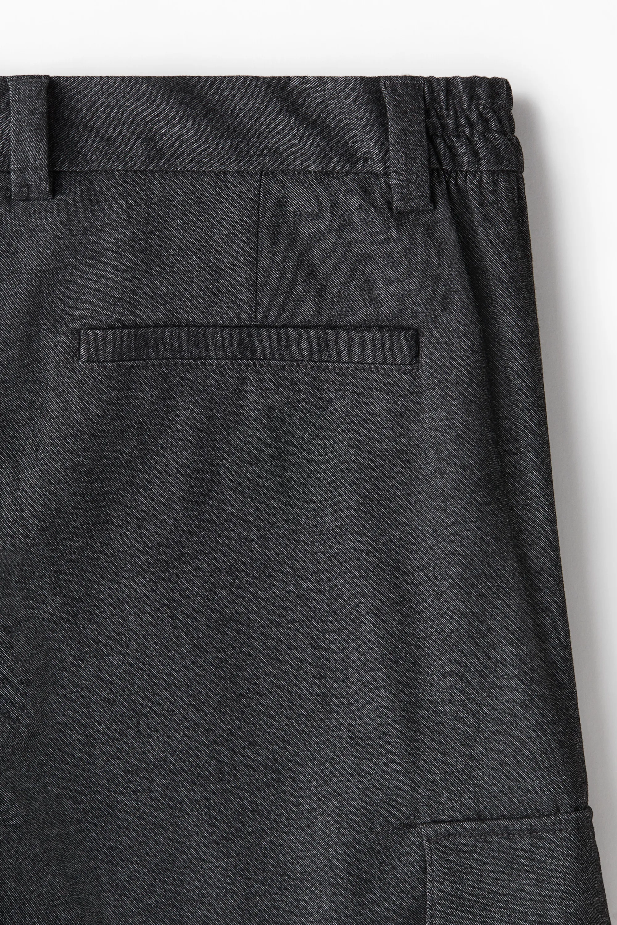 Pantalon cargo Regular Fit - Gris foncé