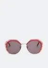 Lunettes pink the moon c258-d62s
