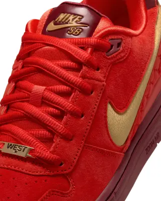 SB Paul Rodriguez Zoom Air Low Habanero Red — photo 4