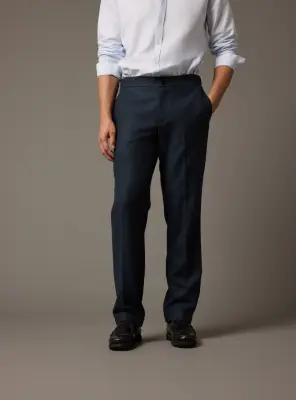 Pantalon Steven Navy Chiné — photo 2