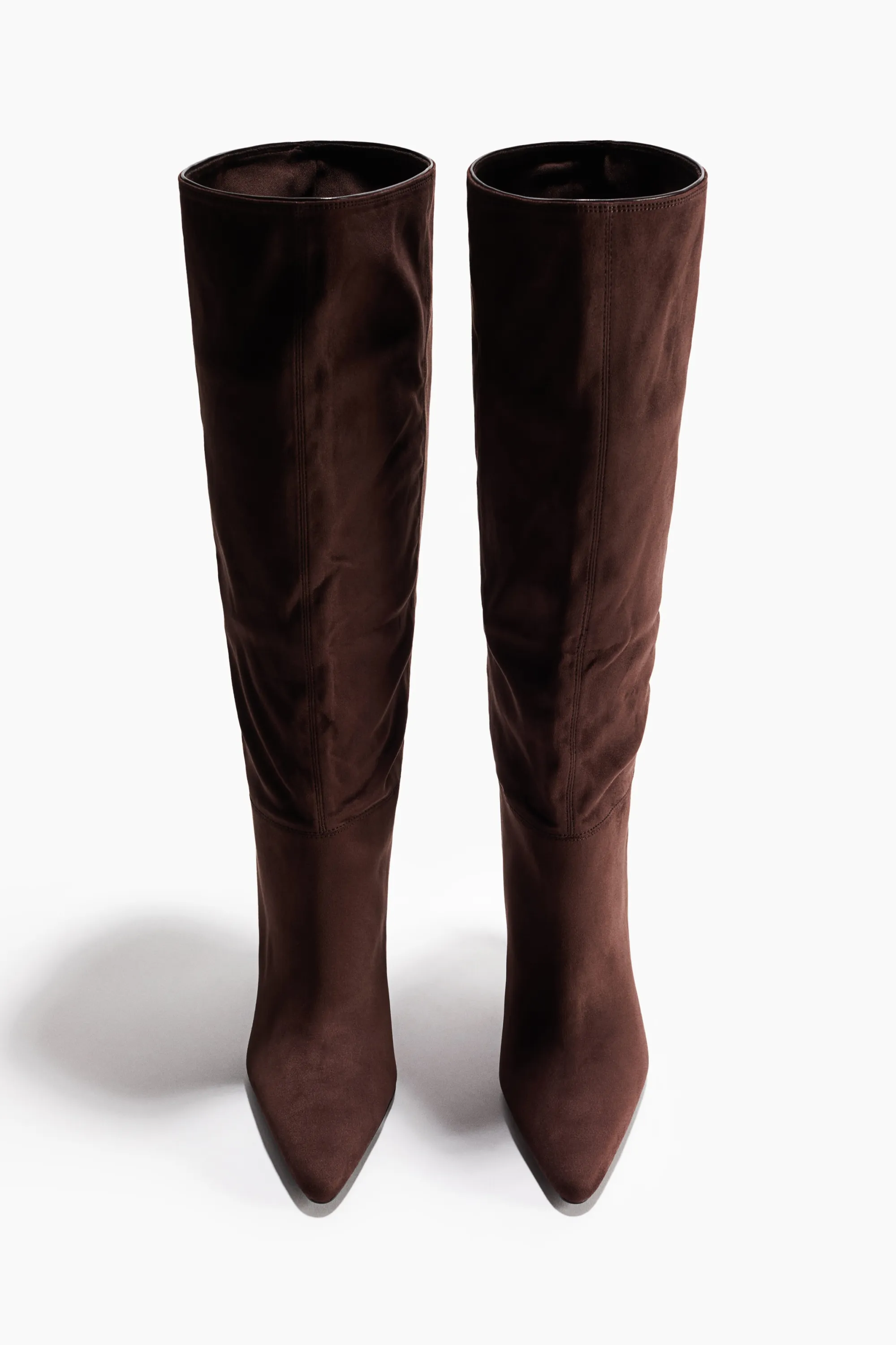 Bottes de hauteur genou - Marron foncé