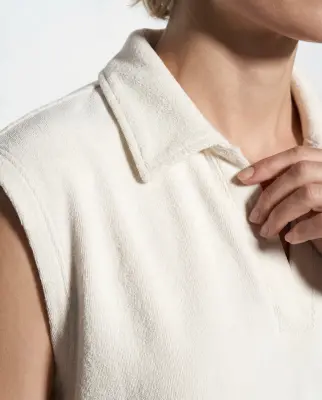 T-shirt en coton organique et polyamide — photo 2