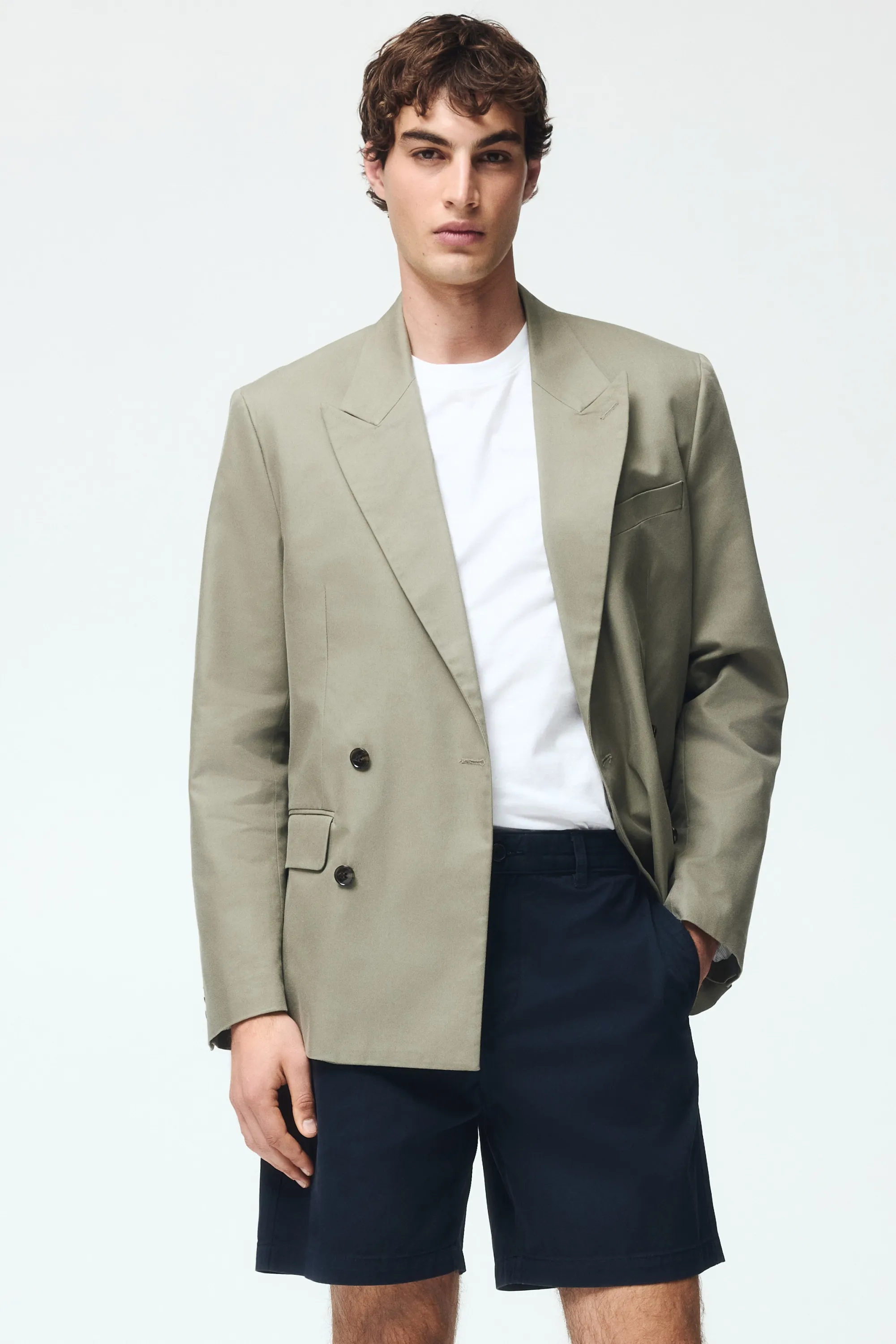 Short chino Relaxed Fit - Bleu marine