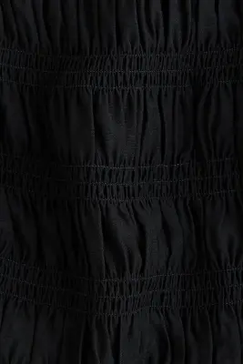 MAMA Top d'allaitement smocké - Noir — photo 4