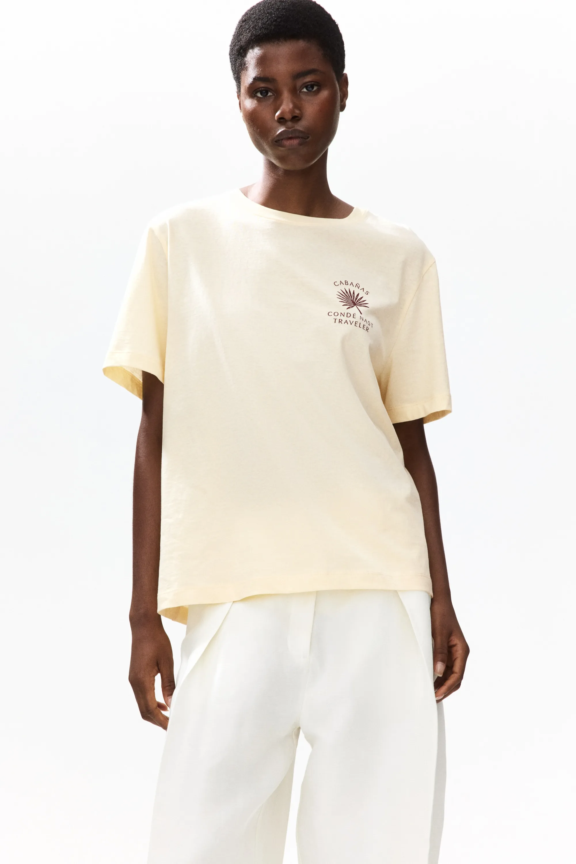 T-shirt imprimé - Jaune/Condé Nast Traveller
