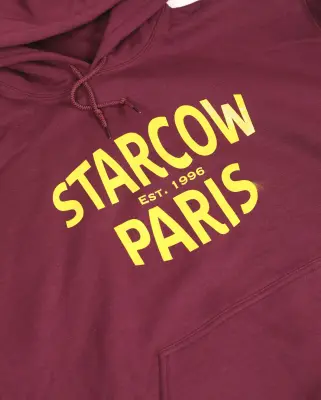 Paris City Hoodie Burgundy — photo 2