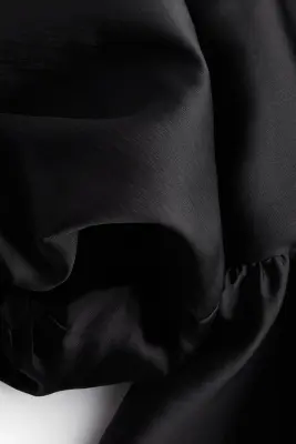 Blouse péplum - Noir — photo 3