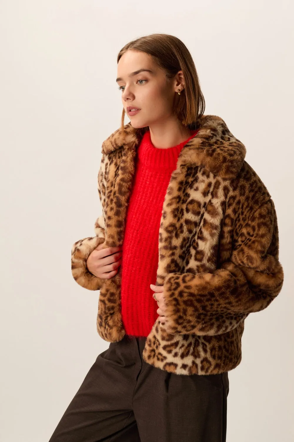 Manteau Ybou Fauve