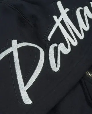 Embro Classic Zip Up Hooded Sweater Black — photo 4