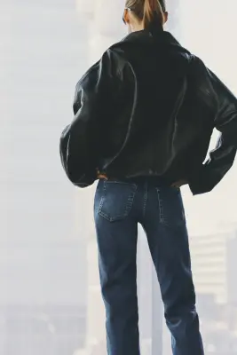 Slim Regular Waist Jeans - Bleu denim — photo 2
