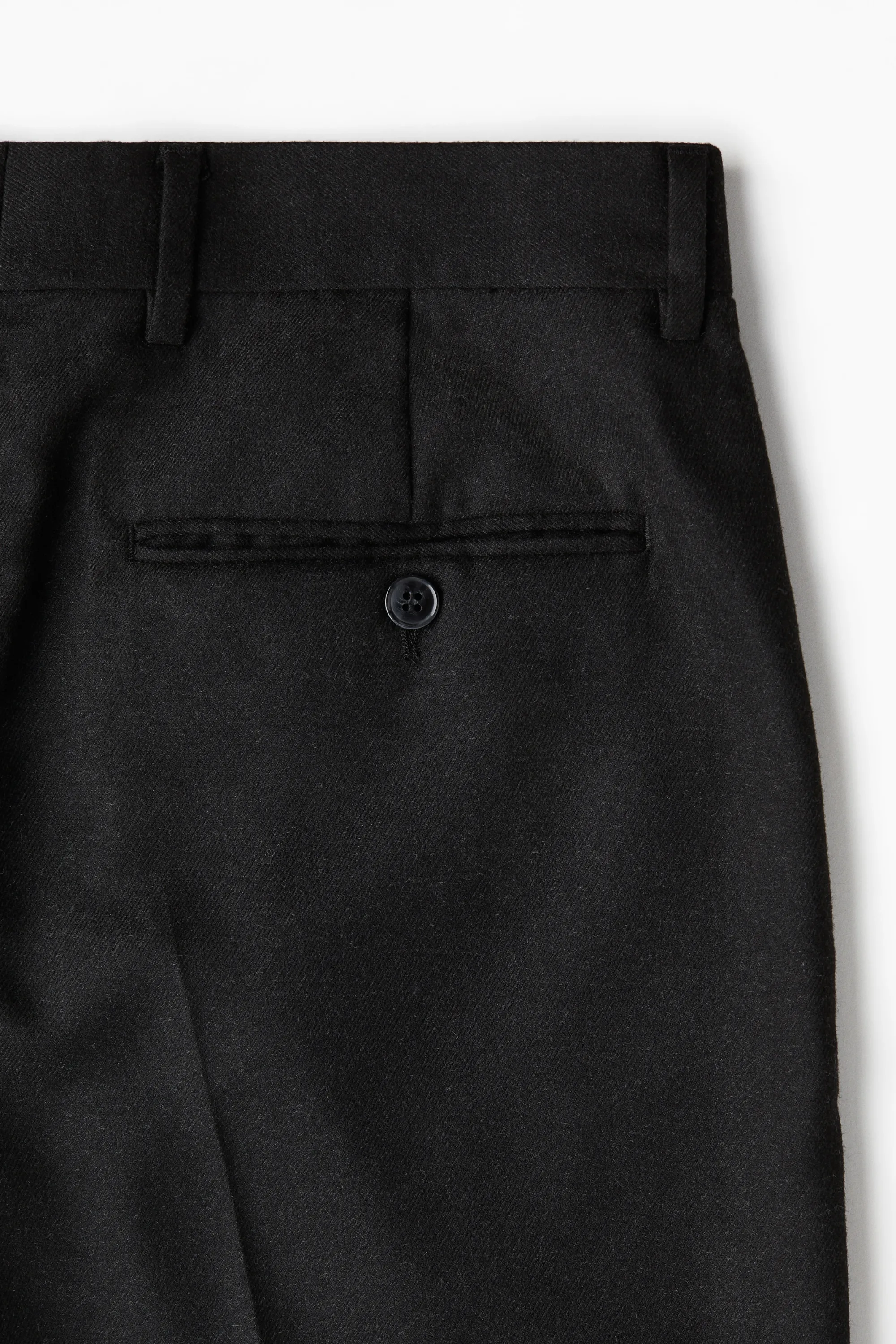 Regular Fit Tapered trousers - Noir