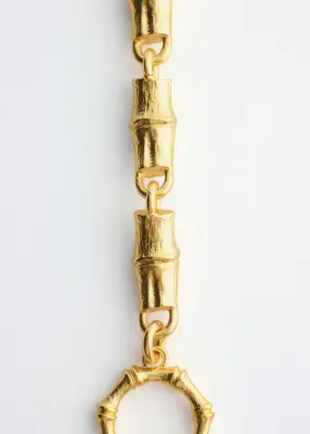 Bracelet sculpté - Doré — photo 2