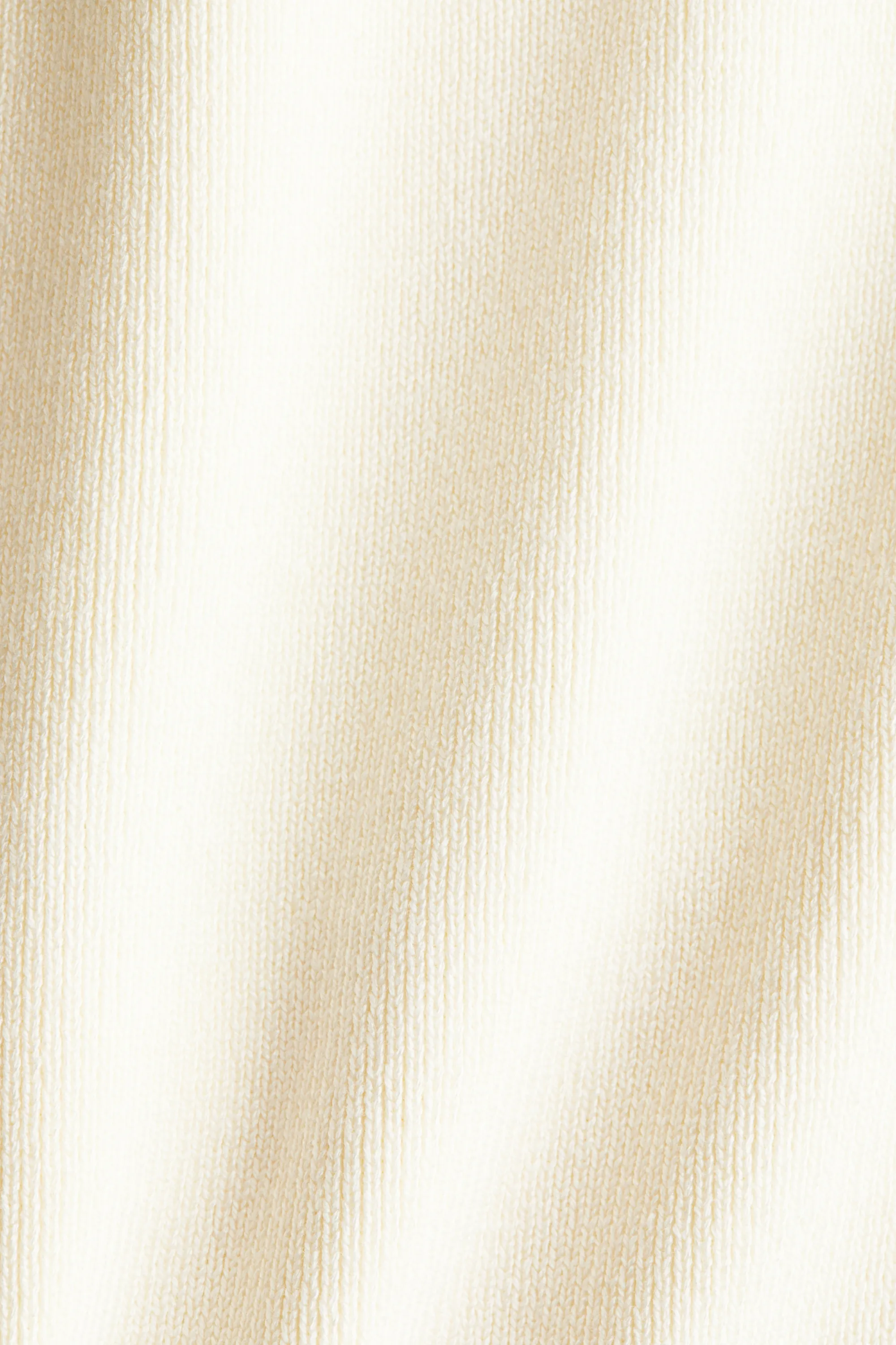 Top à encolure carrée - Crème