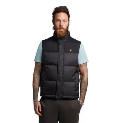 LYLE & SCOTT DOUDOUNE GILET Noir — photo 1