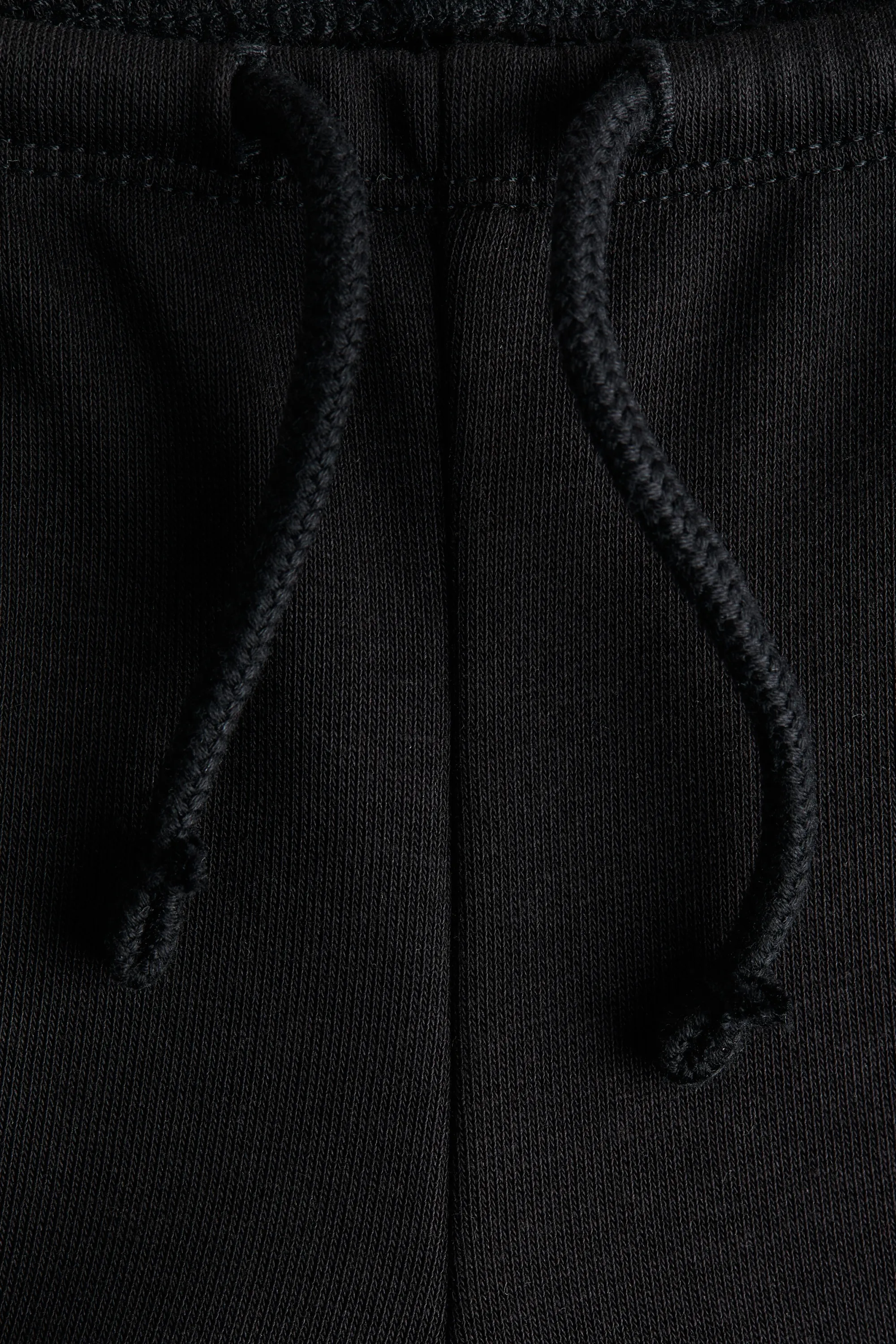 Pantalon jogger à jambes larges - Noir