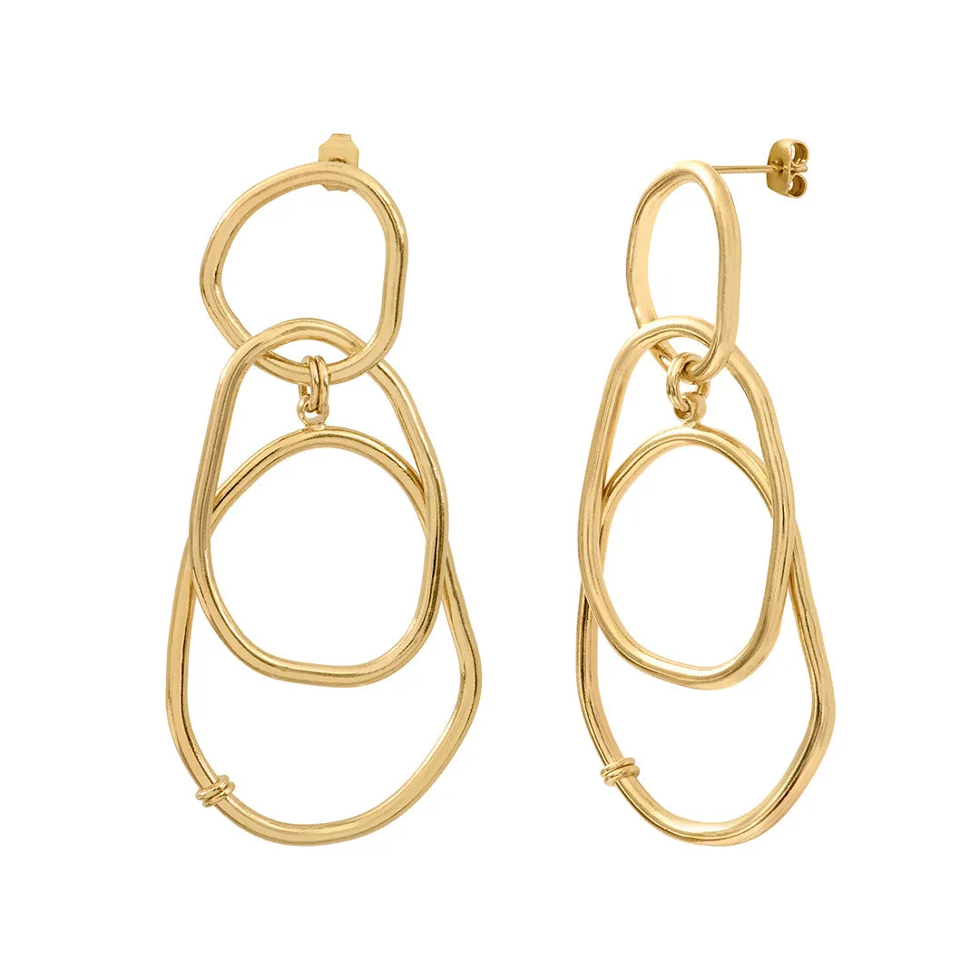 Grandes boucles d’oreilles Victoire – BDM Studio