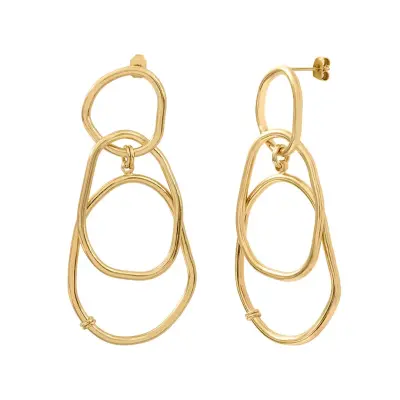 Grandes boucles d’oreilles Victoire – BDM Studio
