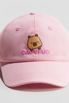 Casquette en coton - Rose/CapyFun — photo 1