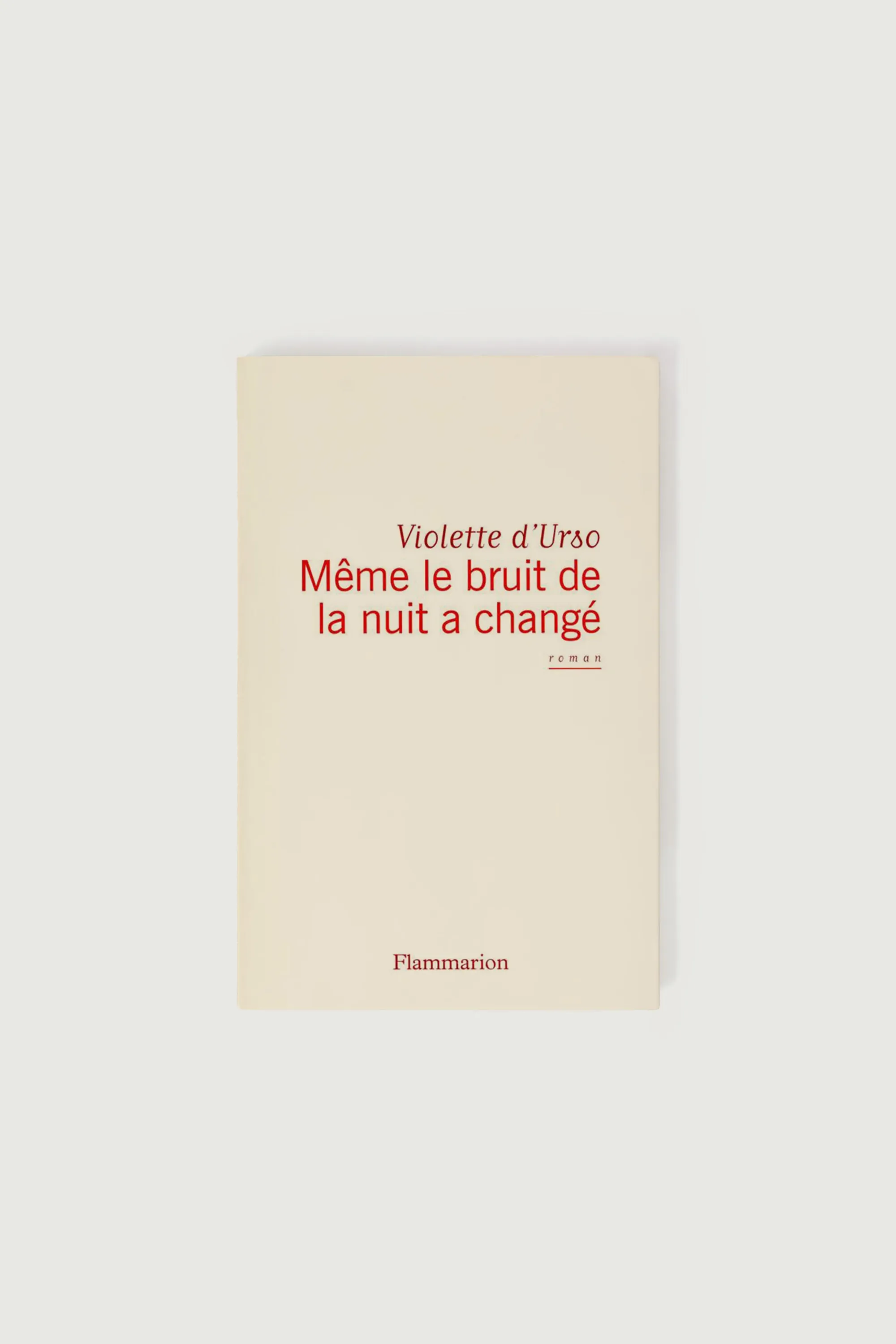 'Même le bruit de la nuit a changé'