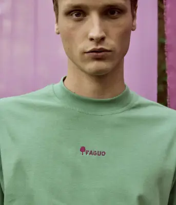 Faguo – Tee Yellowstone Vert — photo 3