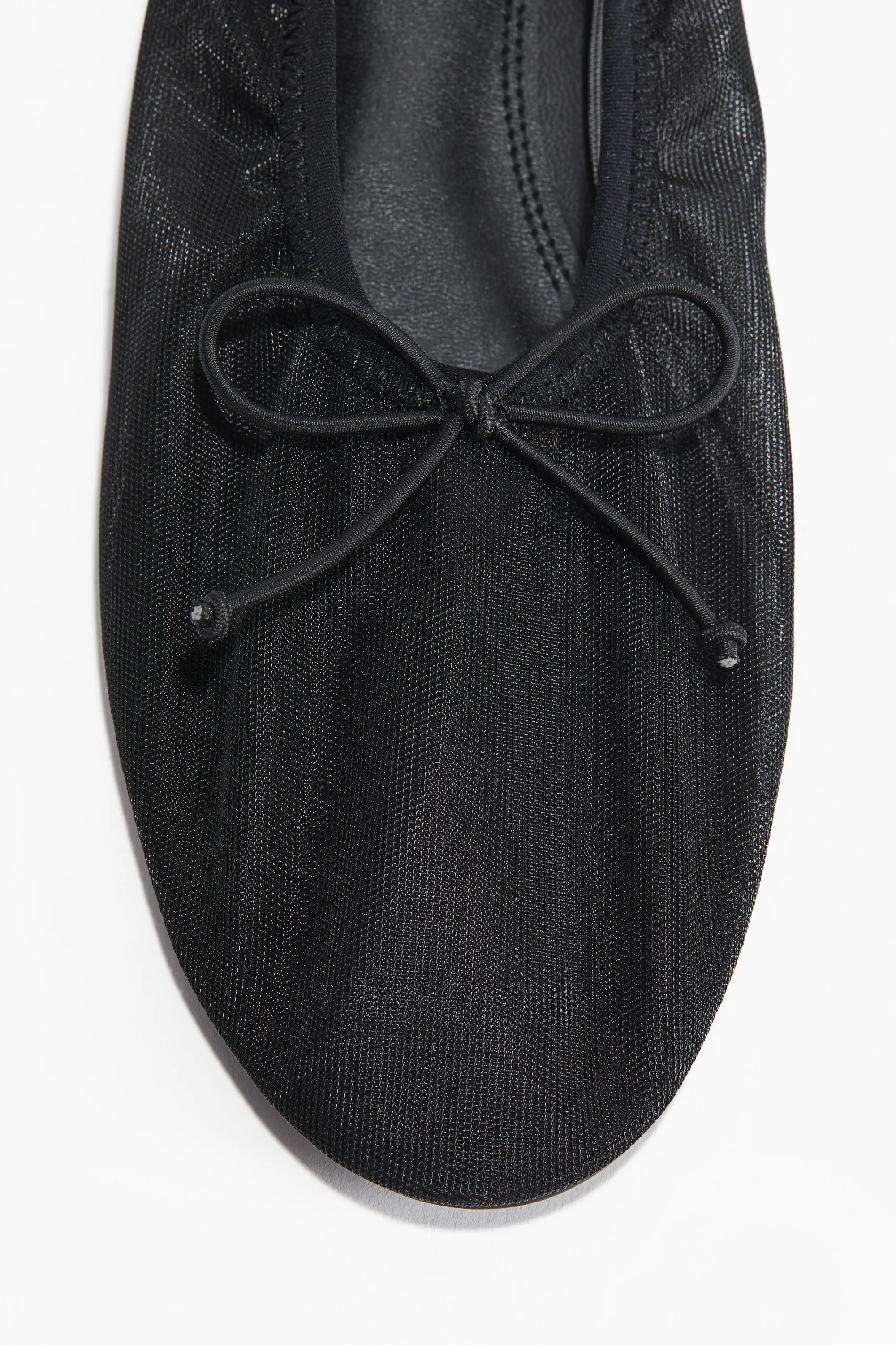 Ballerines en mesh - Noir