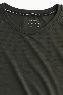 T-shirt de sport Muscle Fit DryMove™ - Olive foncé — photo 5