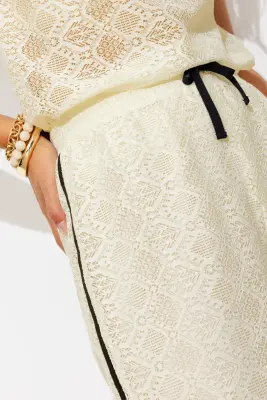 Pantalon en dentelle Femme — photo 5