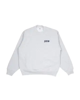 Crewneck Heather Grey STW Embroidered — photo 1