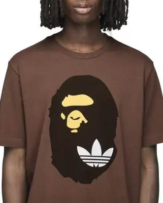 Short Sleeve Tee Bape Earth Straw — photo 2