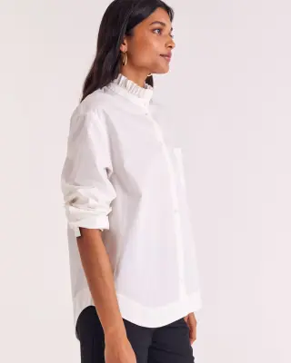 Chemise Salome blanc naturel — photo 4