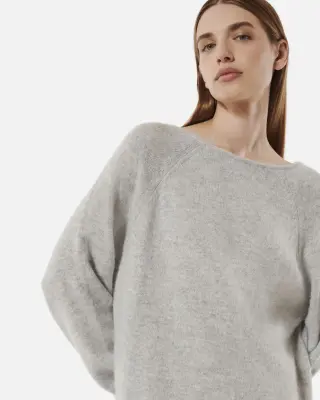 Robe pull Lauper gris – Karma Koma — photo 2