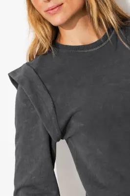 Robe sweat-shirt Femme — photo 5