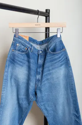 Kaptain Sunshine – 5P Zipper Front Denim Pants KSBS109DZ – Indigo Vintage Wash — photo 2