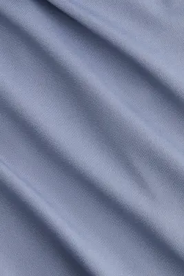 Robe en jersey à effet drapé - Bleu ancien — photo 4