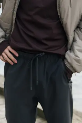 Pantalon jogger de sport DryMove™ - Gris ancien — photo 1