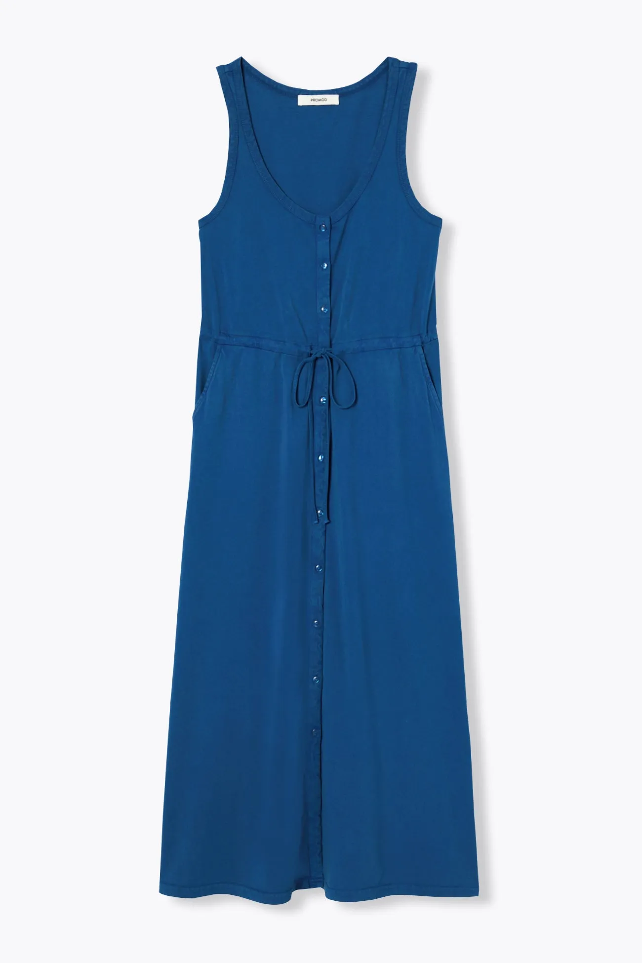 Robe-débardeur unie Femme