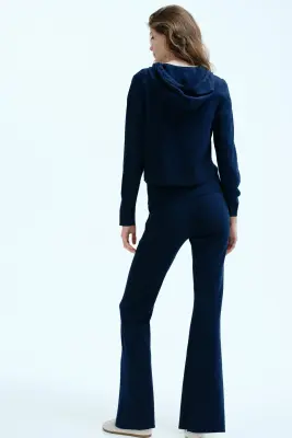 Gilet à capuche - Bleu marine — photo 2