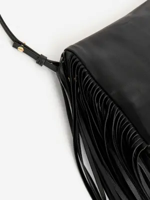 Sac à franges - Noir — photo 2
