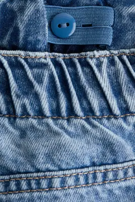 Jean à jambes larges avec charm - Bleu denim/Hello Kitty — photo 2