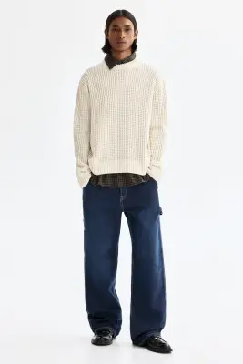 Pull Regular Fit - Crème — photo 1