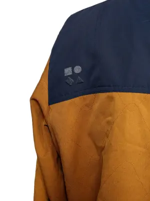 Veste blouson HUDSON imperméable marron camel et bleu marine Prix boutique $168 Taille M — photo 5