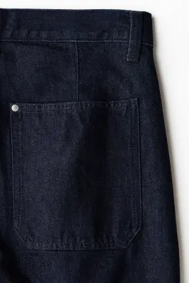 Baggy Jeans - Bleu denim foncé — photo 5
