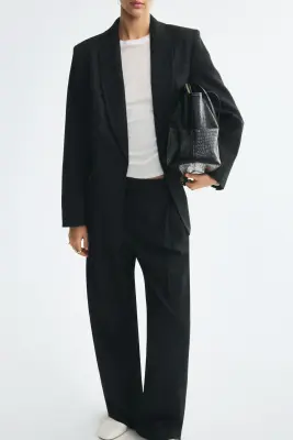 Blazer droit - Gris foncé/rayures tennis — photo 2