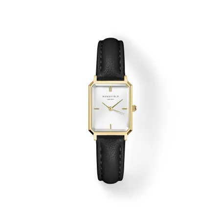 Rosefield Octagon XS Cuir Noir OWBLG-O84