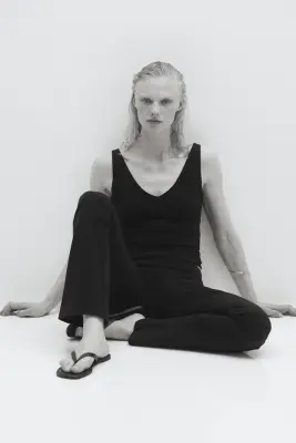 Body string sans manches Sculpting - Noir — photo 3