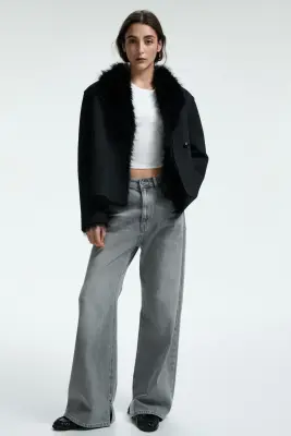 Veste double face - Noir — photo 2